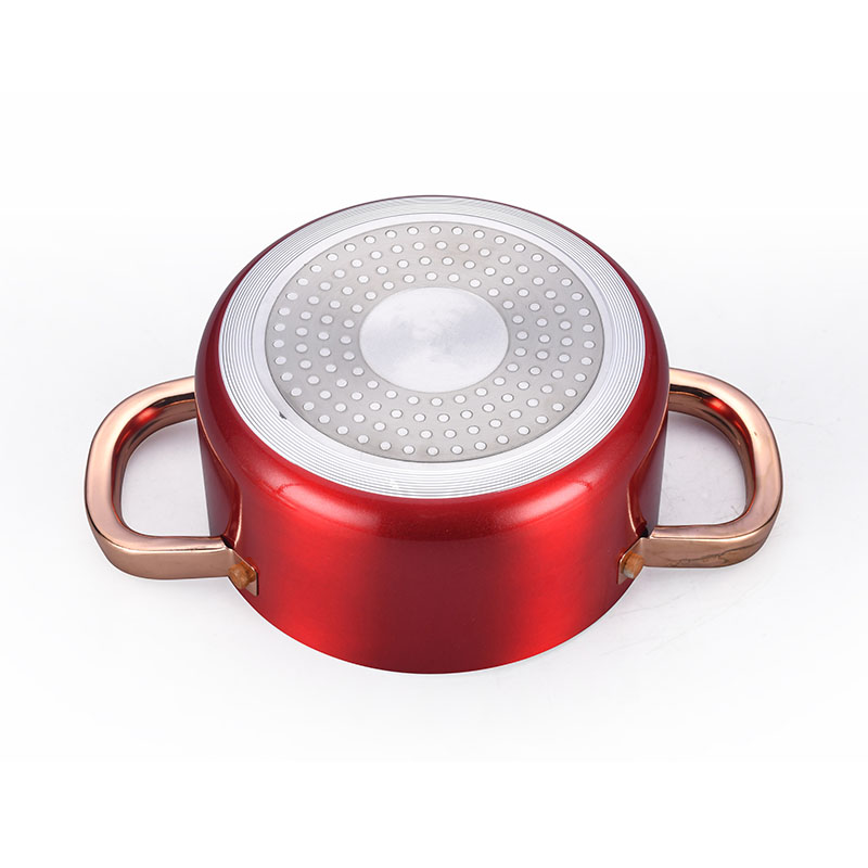 أواني الطهي النحاسية من الفولاذ المقاوم للصدأ