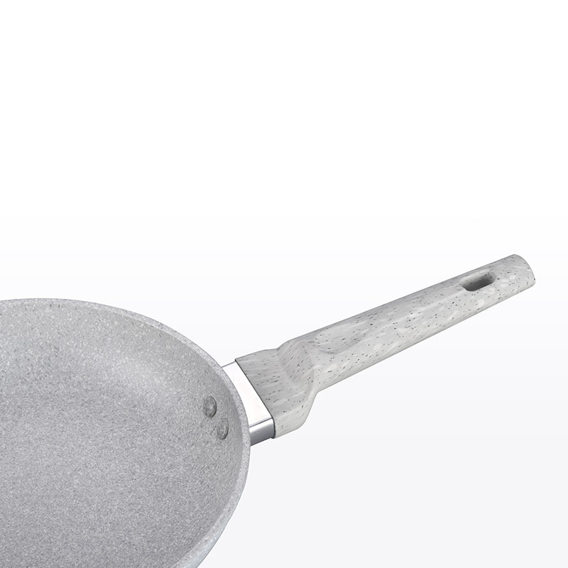 مجموعة أدوات المطبخ الناعمة اللمس مجموعة أدوات طبخ مزورة مع حبة الخشب الرخامي