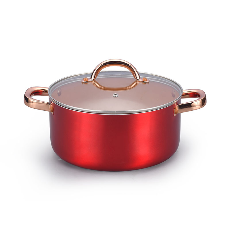 أواني الطهي النحاسية من الفولاذ المقاوم للصدأ