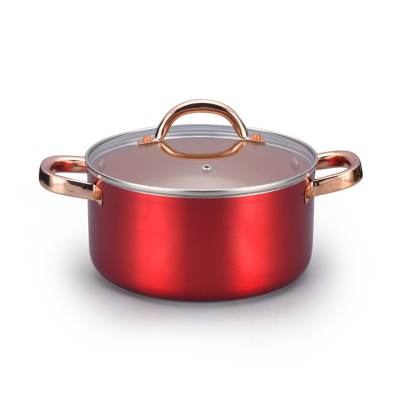 أواني الطهي النحاسية من الفولاذ المقاوم للصدأ