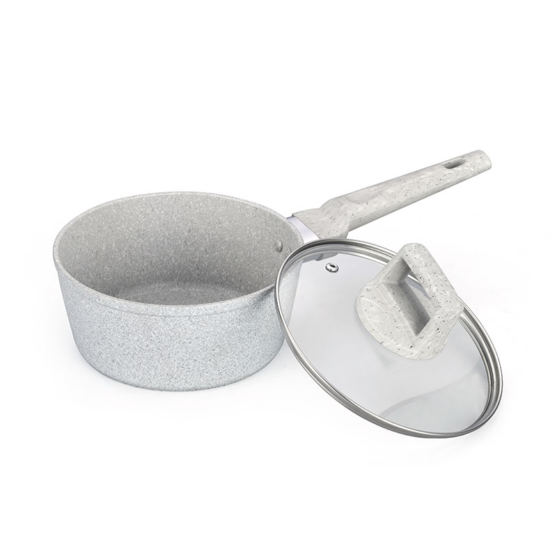 مجموعة أدوات المطبخ الناعمة اللمس مجموعة أدوات طبخ مزورة مع حبة الخشب الرخامي