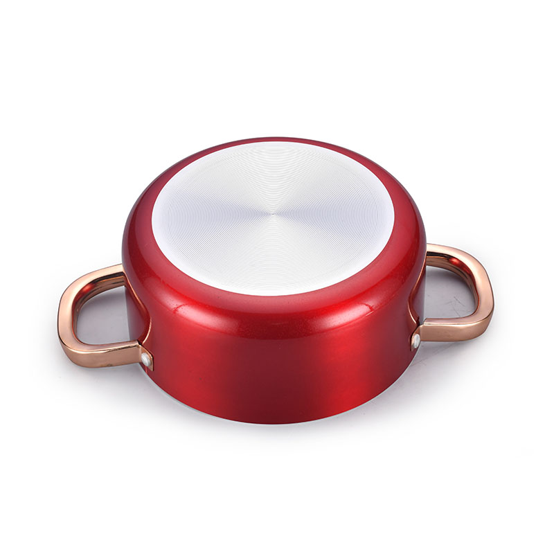 أواني الطهي النحاسية من الفولاذ المقاوم للصدأ