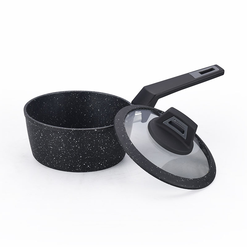 أزياء أسود مقاومة لمقلاة غير مقاومة للعصا أدوات طبخ مزورة