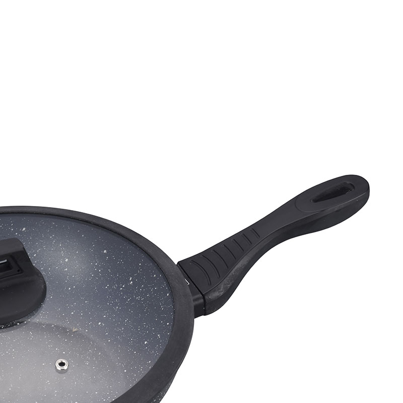 أزياء أسود مقاومة لمقلاة غير مقاومة للعصا أدوات طبخ مزورة