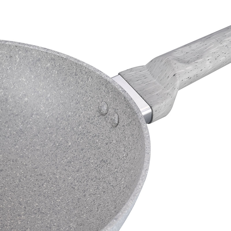 مجموعة أدوات المطبخ الناعمة اللمس مجموعة أدوات طبخ مزورة مع حبة الخشب الرخامي