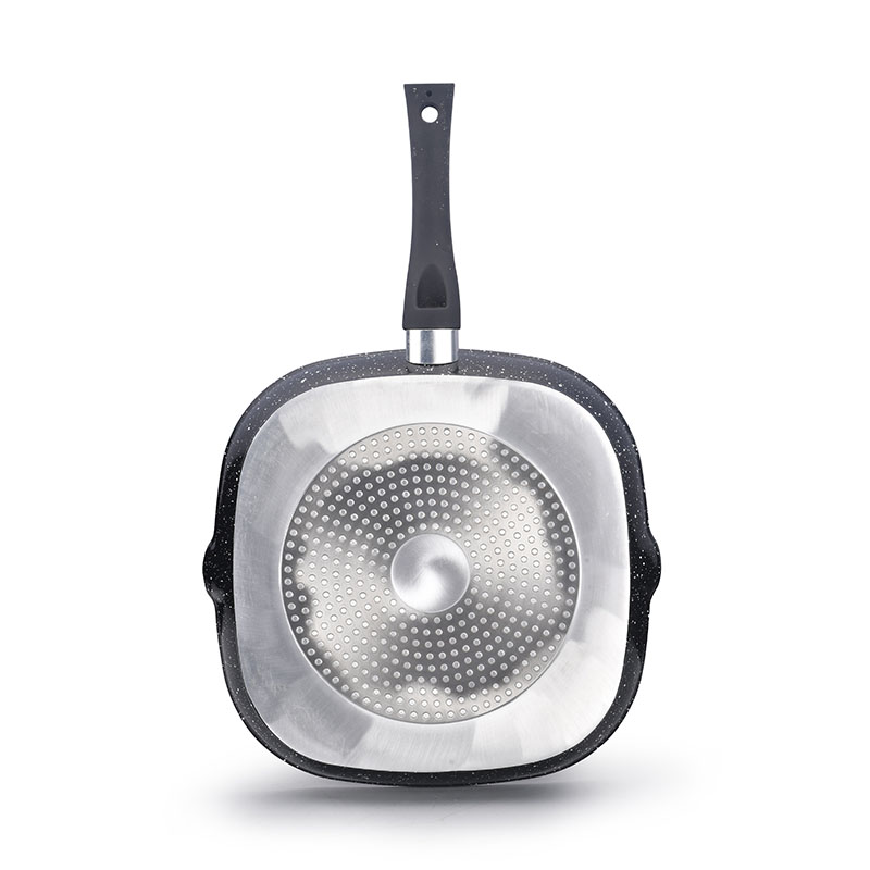 أزياء أسود مقاومة لمقلاة غير مقاومة للعصا أدوات طبخ مزورة