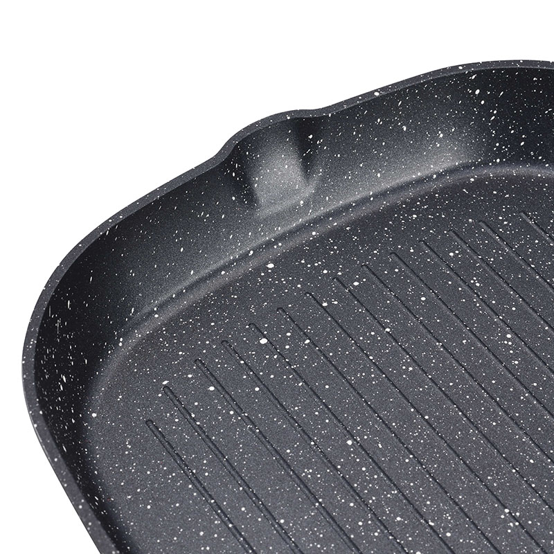 أزياء أسود مقاومة لمقلاة غير مقاومة للعصا أدوات طبخ مزورة