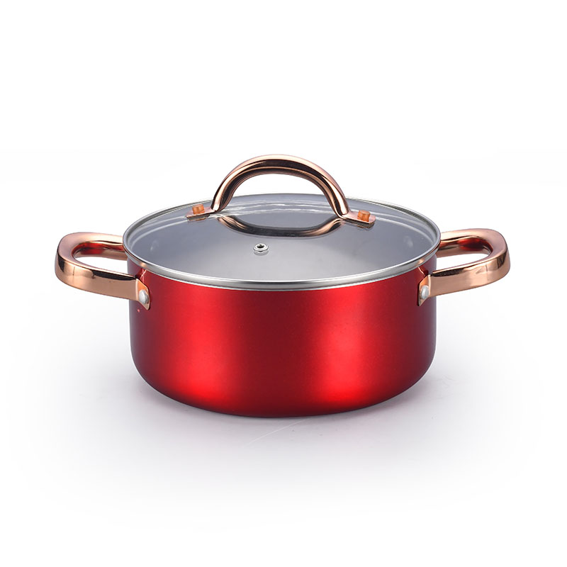 أواني الطهي النحاسية من الفولاذ المقاوم للصدأ