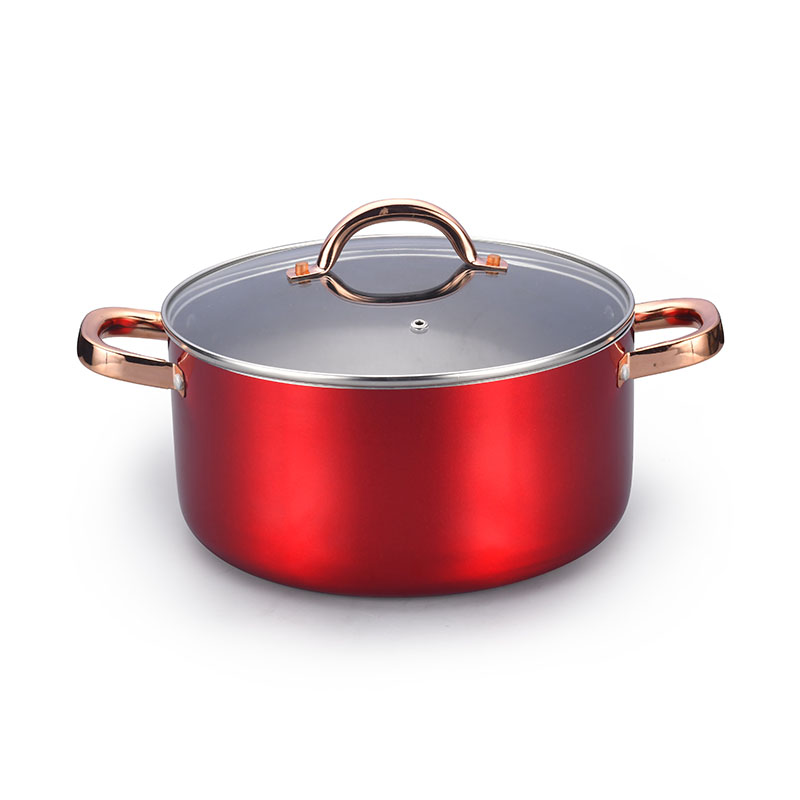 أواني الطهي النحاسية من الفولاذ المقاوم للصدأ