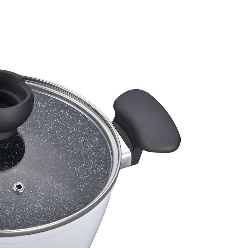 الحبوب الخشبية مزورة مقبض القابلة للفصل أدوات طبخ مع spangle