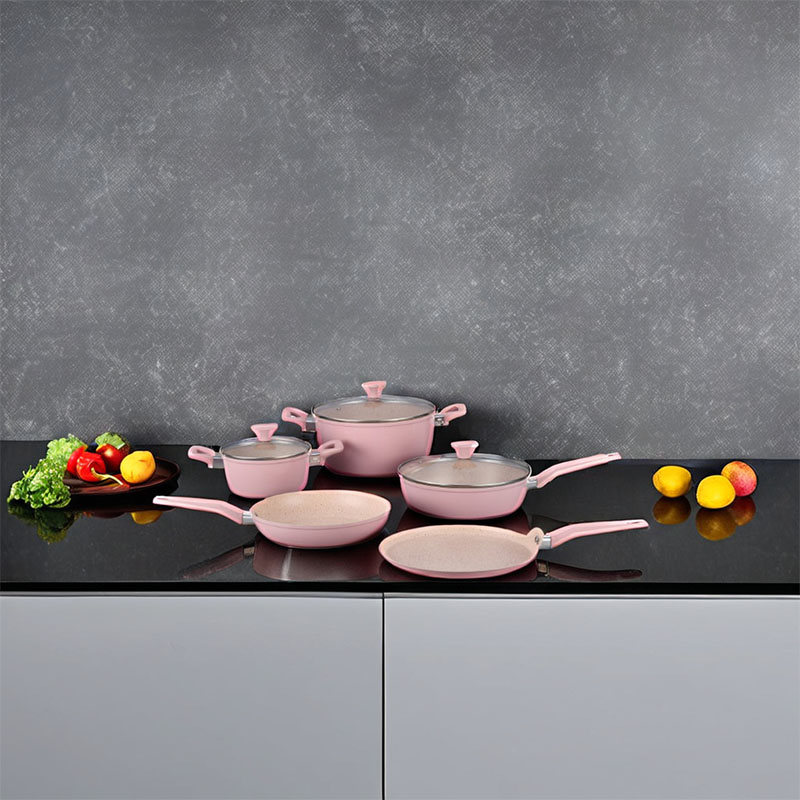 وعاء المقاومة للحرارة المحترفة مجموعة أدوات طبخ مزورة