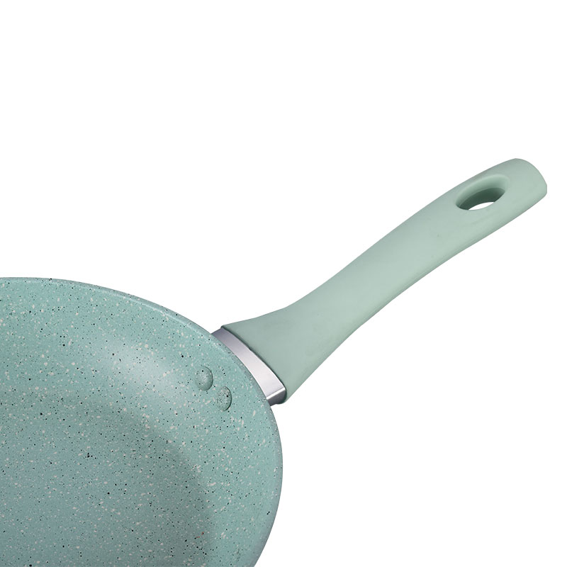 رخام غير عصا طلاء وعاء مجموعة أدوات طبخ مزورة