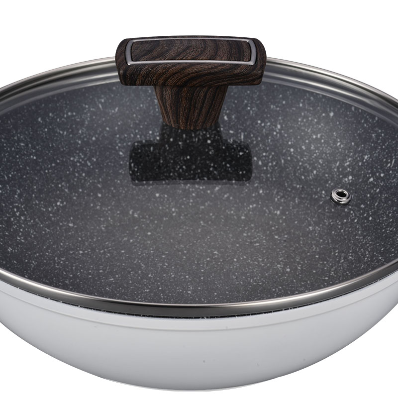 عموم الحبوب الخشبية غير عصا أدوات طبخ مزورة مع spangle