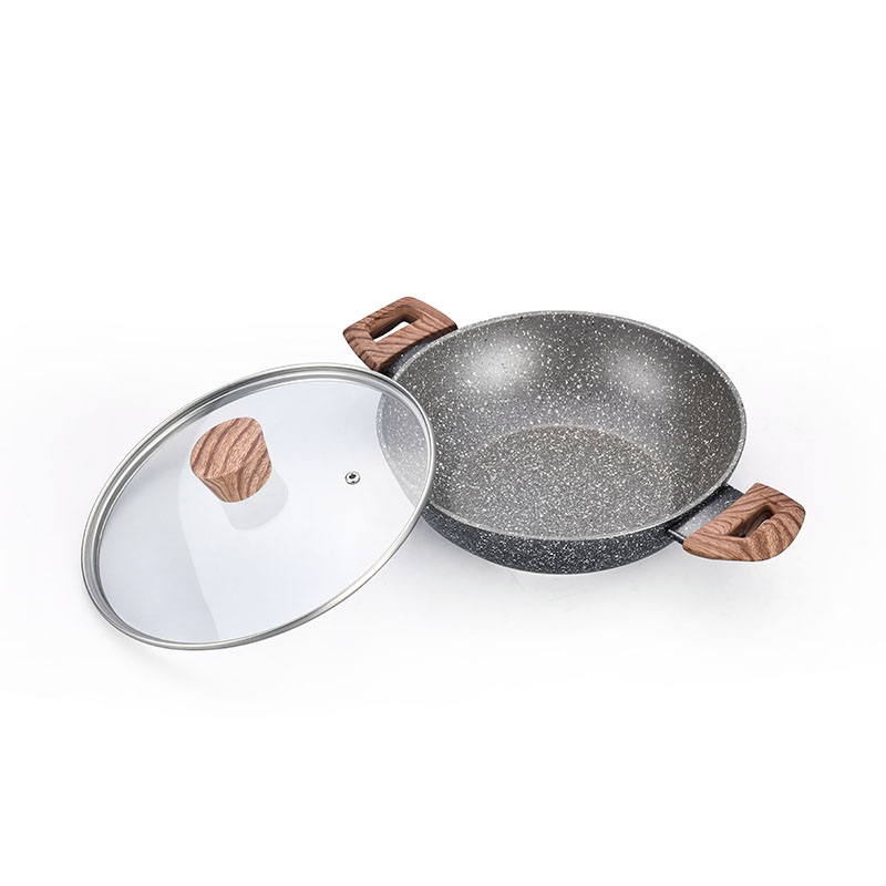 الحجر الرمادي المتين مزور جيد غير عصا أدوات طبخ الطهي