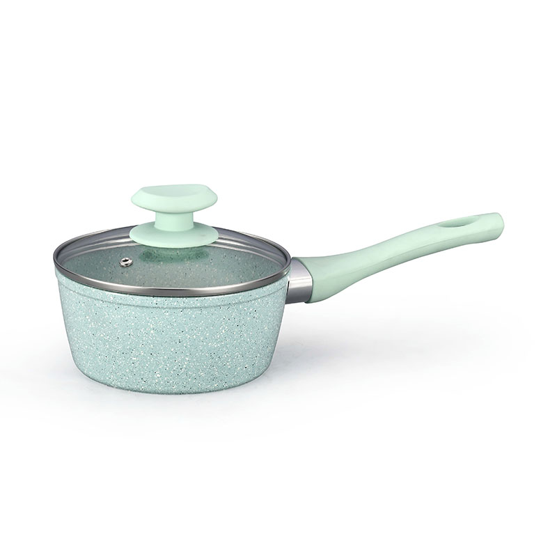 رخام غير عصا طلاء وعاء مجموعة أدوات طبخ مزورة