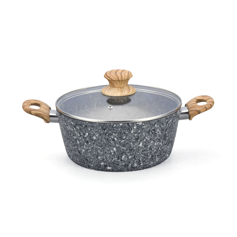 أواني الجرانيت والمقالي مروّخة من أدوات الطهي