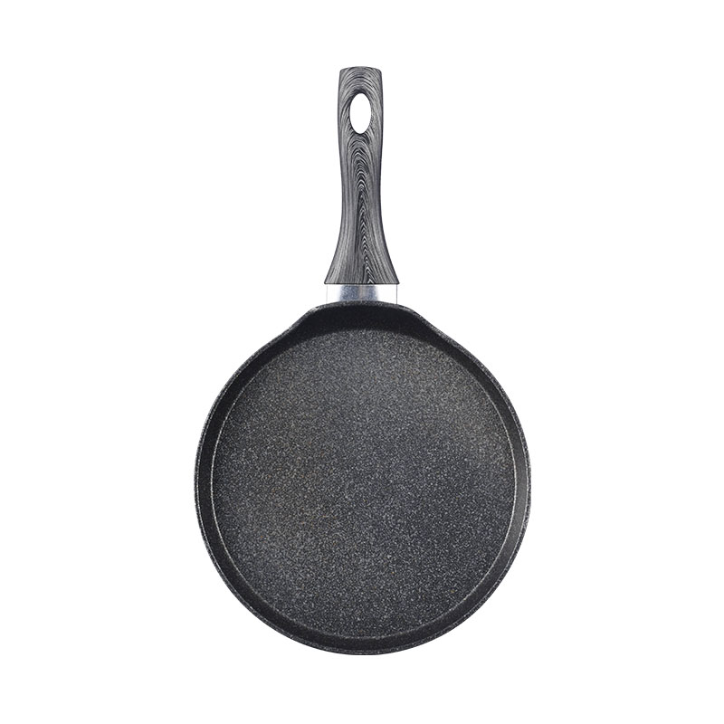 وعاء طلاء الحجر الرمادي الداكن مجموعة أدوات طبخ مزورة