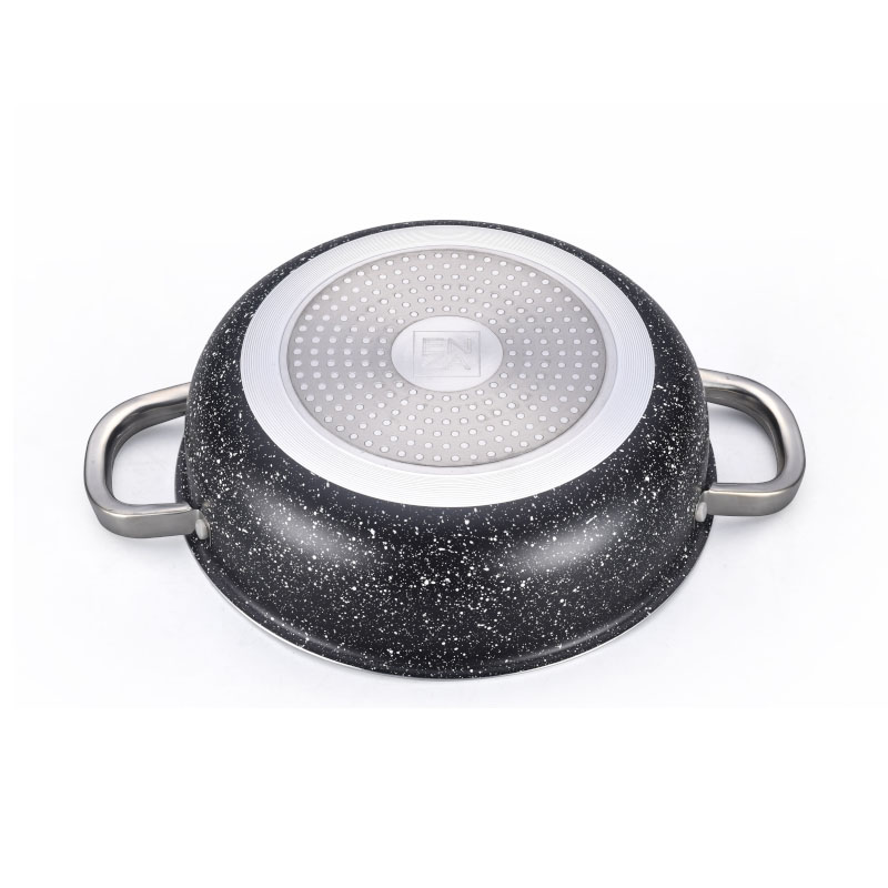 مجموعة من الفولاذ المقاوم للصدأ غير العصي مجموعة أدوات طبخ مضغوطة