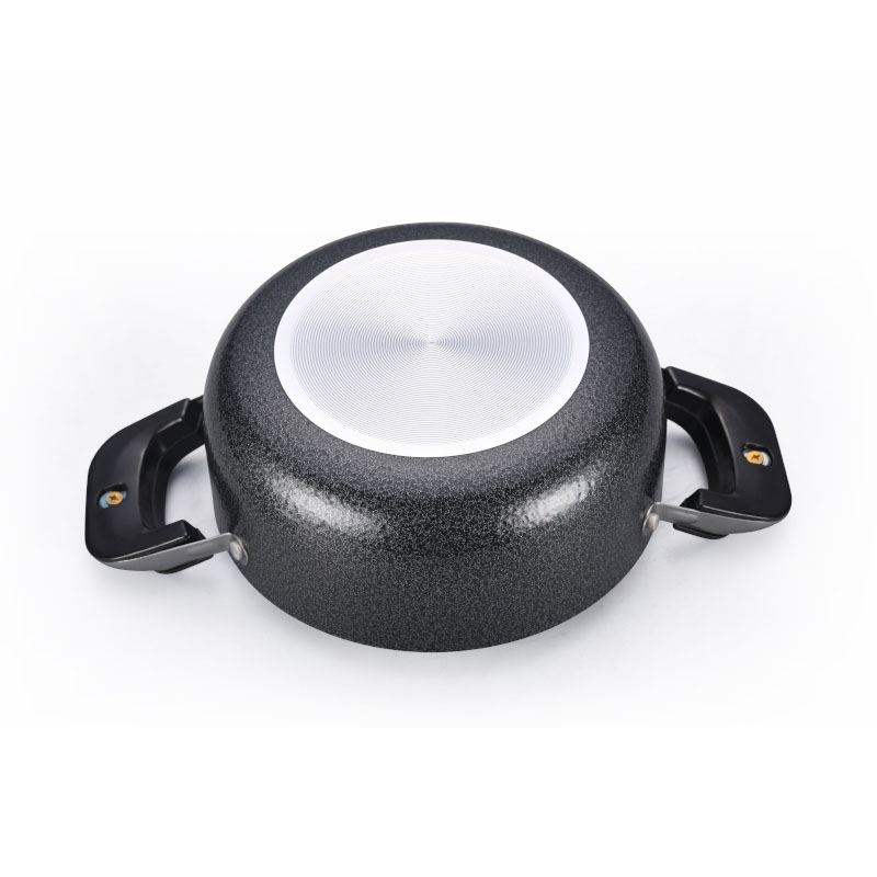 مجموعة من الفولاذ المقاوم للصدأ غير العصي مجموعة أدوات طبخ مضغوطة