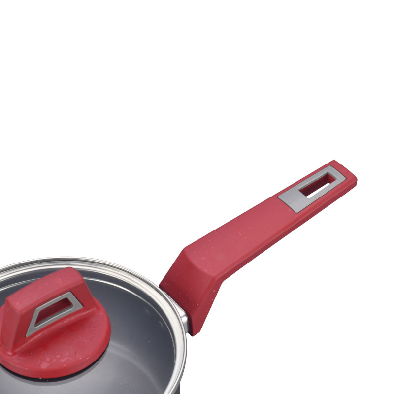 مجموعات أدوات طبخ مضغوطة أسود كلاسيكي