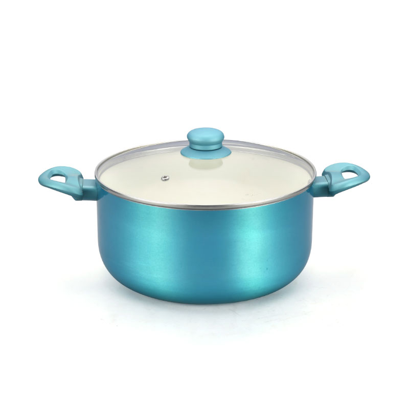 Telamon Seleestial Blue Series مجموعة أدوات طبخ الطلاء السيراميك