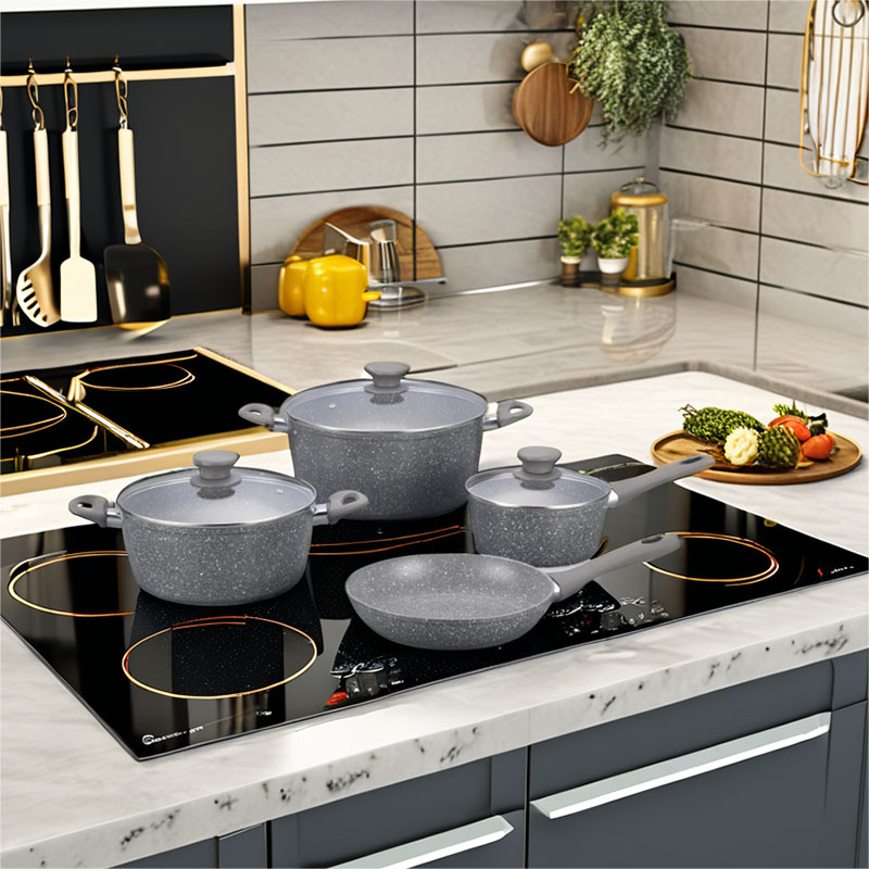 رمادي رخام ناعم اللمس أحواض الطبخ مزورة