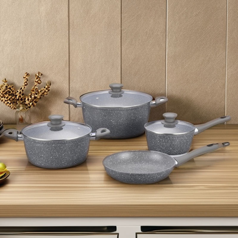 رمادي رخام ناعم اللمس أحواض الطبخ مزورة