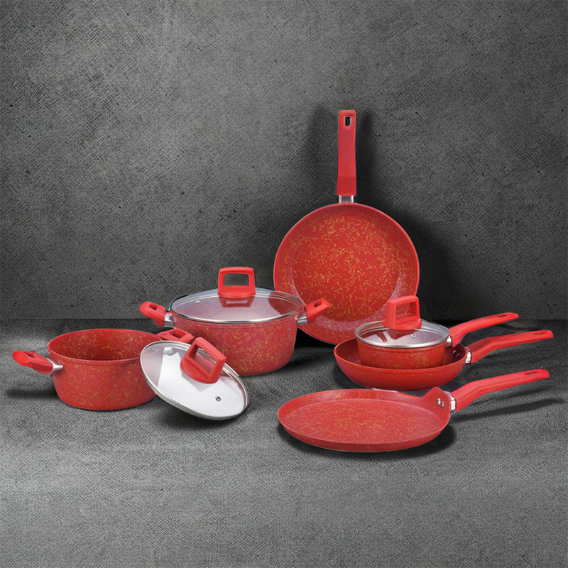 Telamon Red Golden Thread Weave Weave Design Set