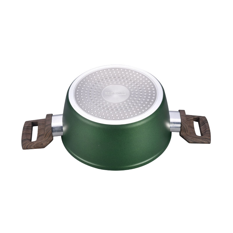 الحجر الرمادي الداكن غير العصي أواني الطهي مزورة