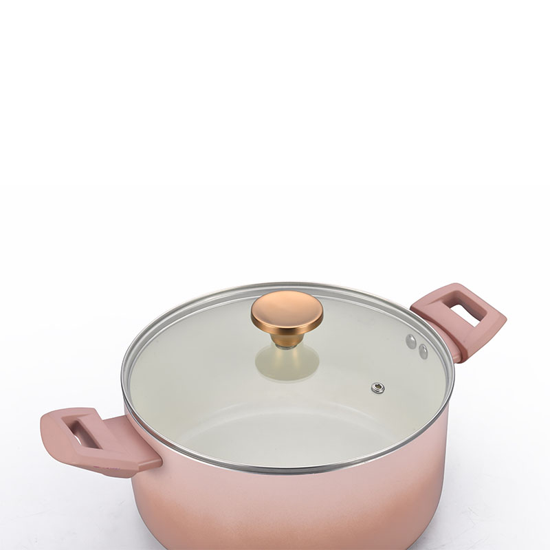 مجموعة من الأواني الخزفية متعددة الوظائف الوردي