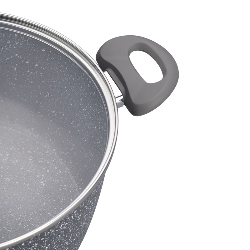 رمادي رخام ناعم اللمس أحواض الطبخ مزورة