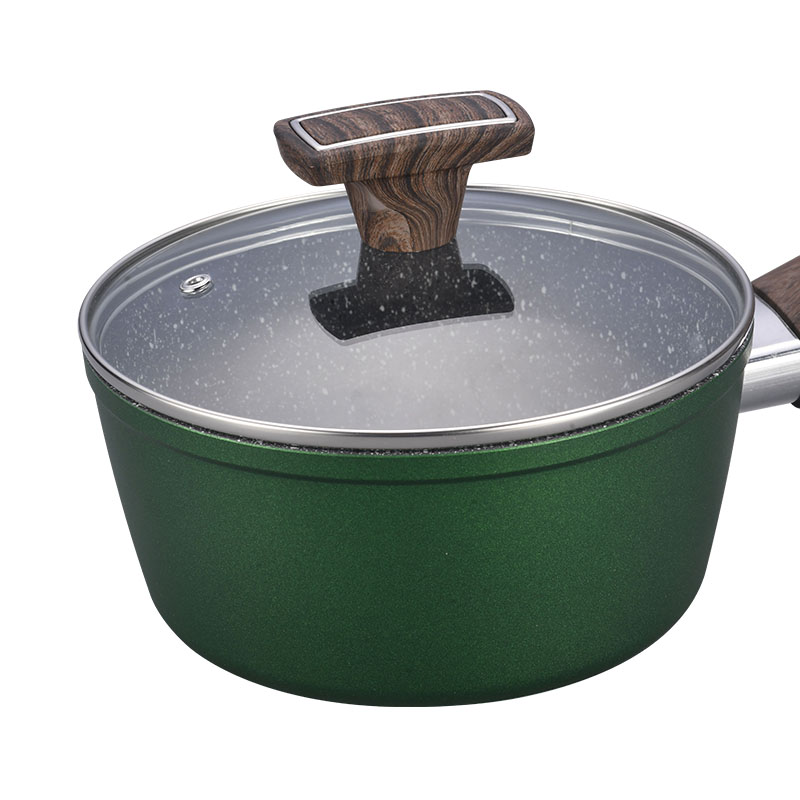 الحجر الرمادي الداكن غير العصي أواني الطهي مزورة