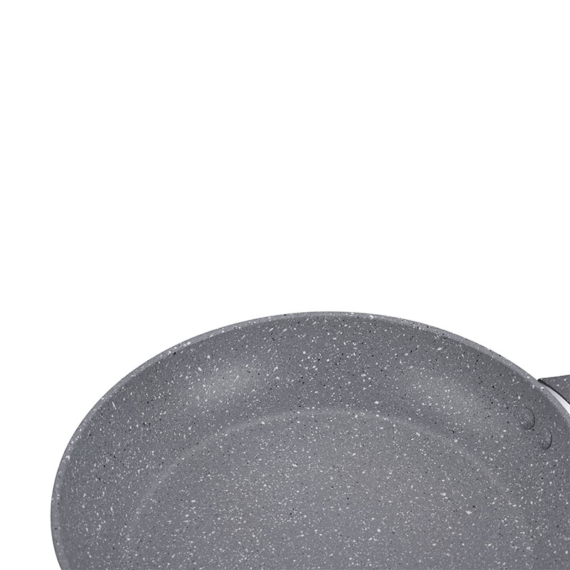 أدوات طبخ مقلاة غير عصا مع نقاط بيضاء