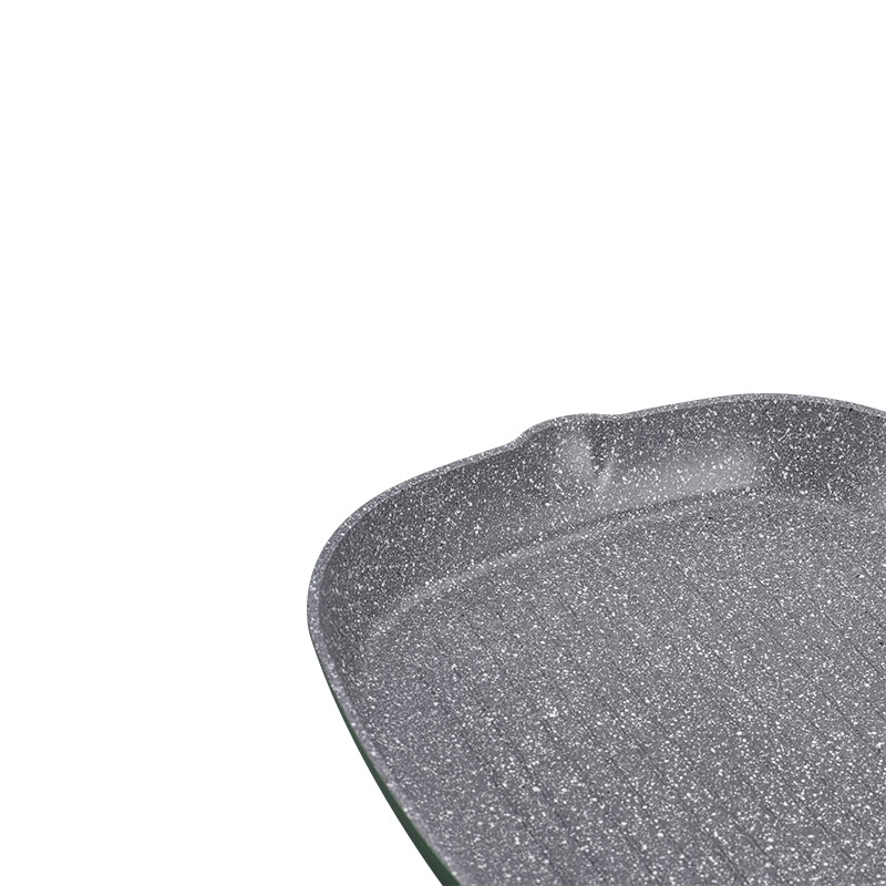 الحجر الرمادي الداكن غير العصي أواني الطهي مزورة