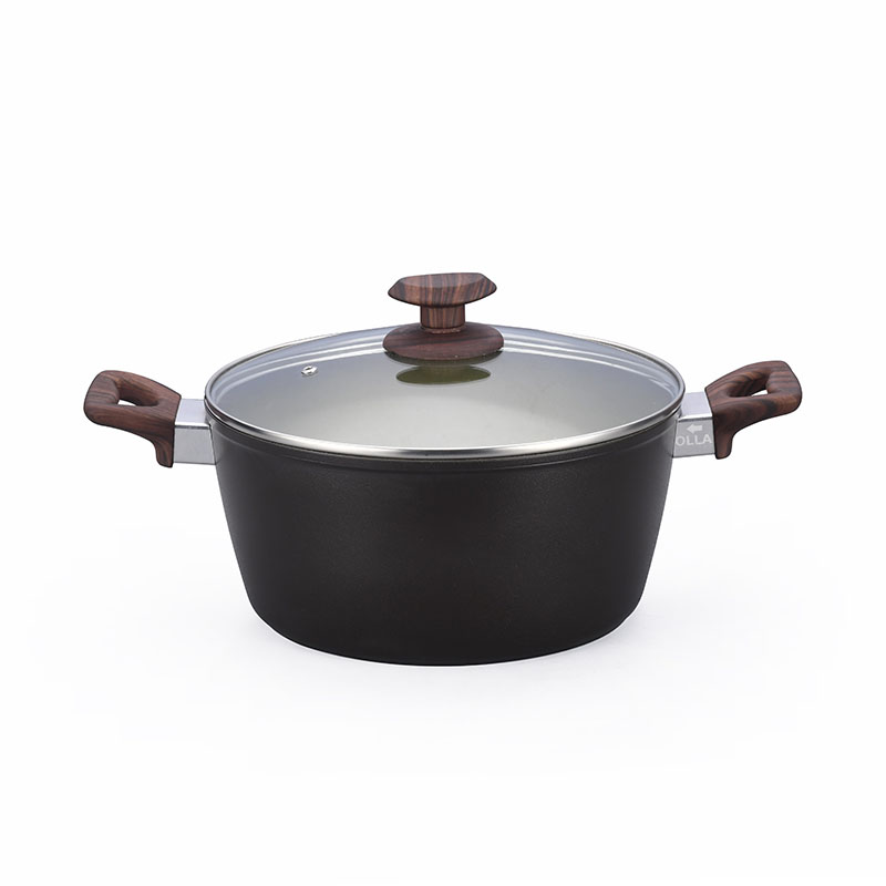 التدرج غير عصا المقلاة مجموعة أدوات طبخ مزورة