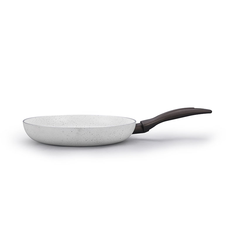 Gray Home Pan غير عصا مضغوطة مع غطاء