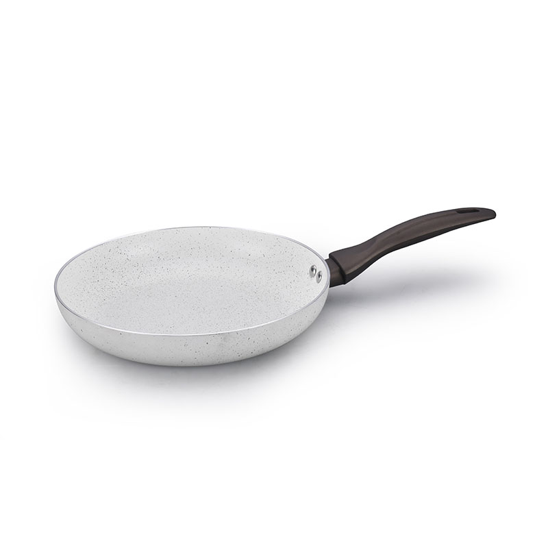 Gray Home Pan غير عصا مضغوطة مع غطاء