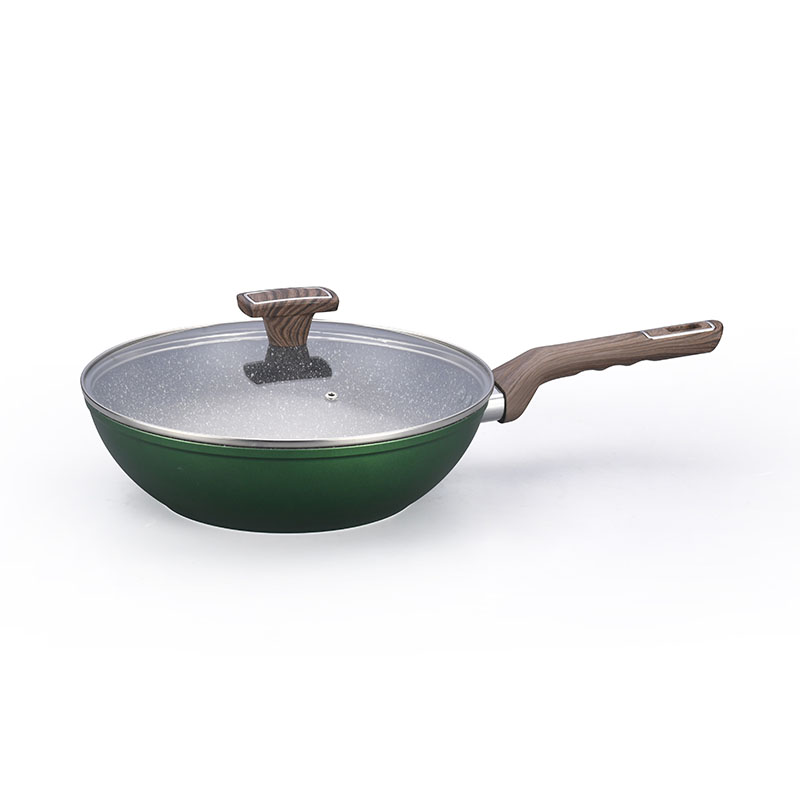 الحجر الرمادي الداكن غير العصي أواني الطهي مزورة