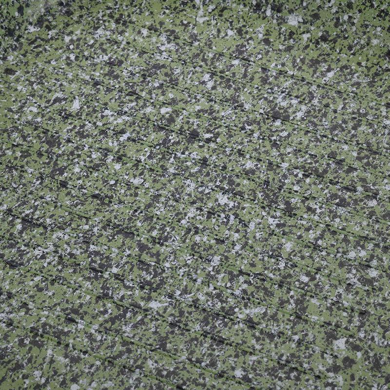 الرخام مزور أدوات طبخ غير عصا مع الحبوب الخشبية