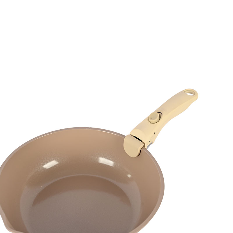 سهلة العناية بأواني أدوات الطهي المصبوب مع مقابض قابلة للإزالة