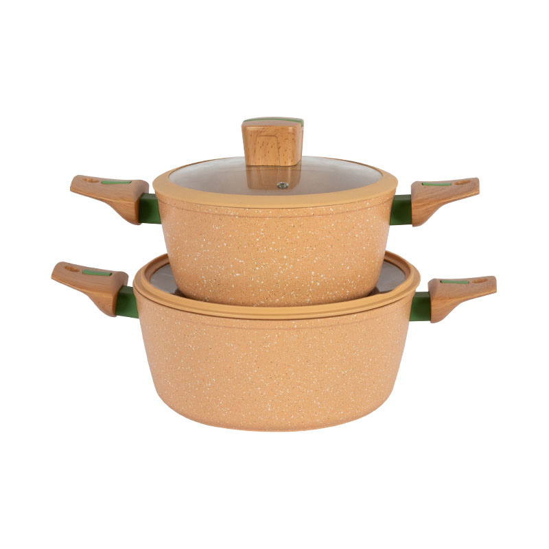 مجموعات أدوات طبخ مزورة فاتنة بنية اللون