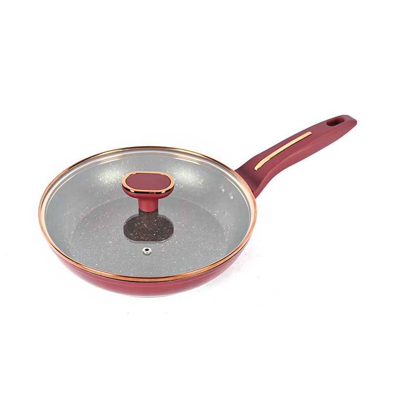 تيلامون بورغوندي أدوات طبخ مجموعة مع إكسسوارات حافة ذهبية