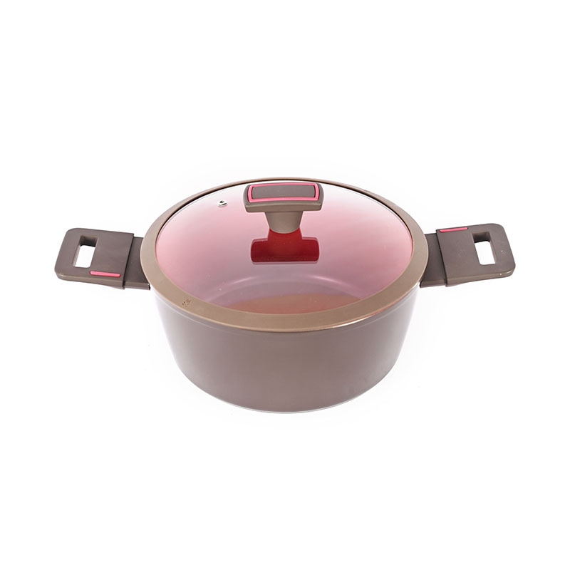 Telamon New Arrival Onyx Gray مجموعة أدوات طبخ الطلاء السيراميك