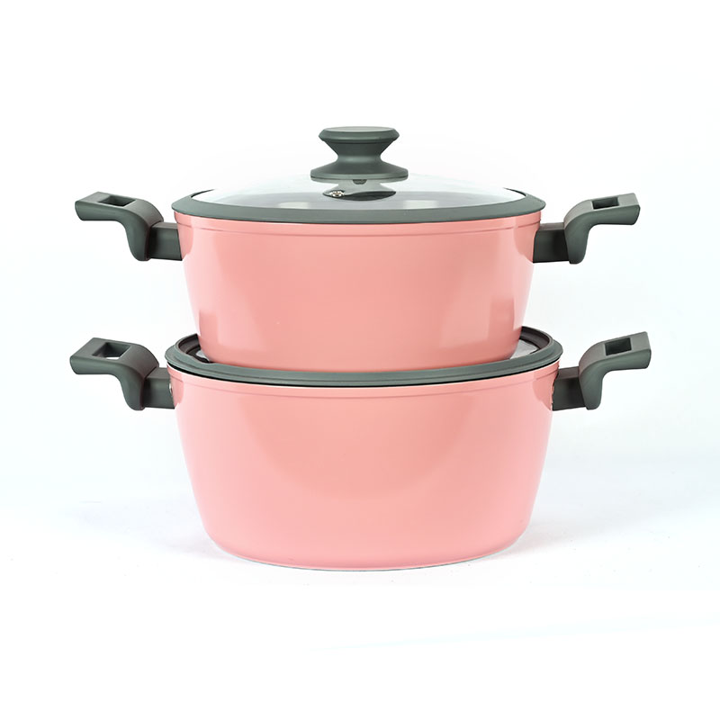 Telamon Pink & Gray Chic Ceramic Coating Pwarged Pwaring