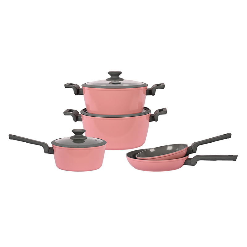 Telamon Pink & Gray Chic Ceramic Coating Pwarged Pwaring
