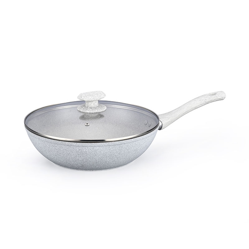 مجموعة أدوات طبخ مزورة من Telamon White Granite