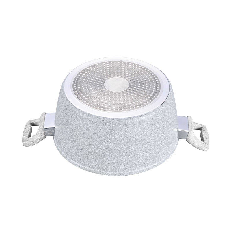 مجموعة أدوات طبخ مزورة من Telamon White Granite