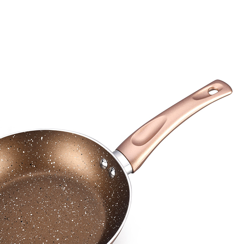 مجموعة أدوات طبخ طلاء رخام من Telamon Gold