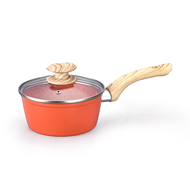 مجموعة أدوات طبخ طلاء رخام Telamon Tangerine