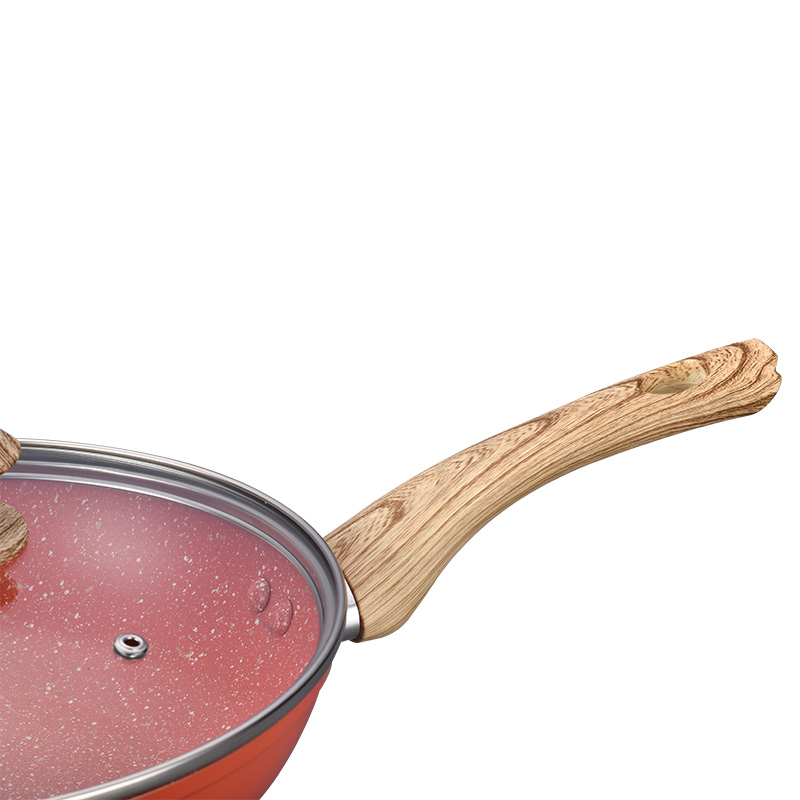 مجموعة أدوات طبخ طلاء رخام Telamon Tangerine